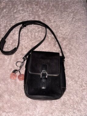 Coach | Bags | Coach 4743 Tan Suede Swing Suede And Leather
